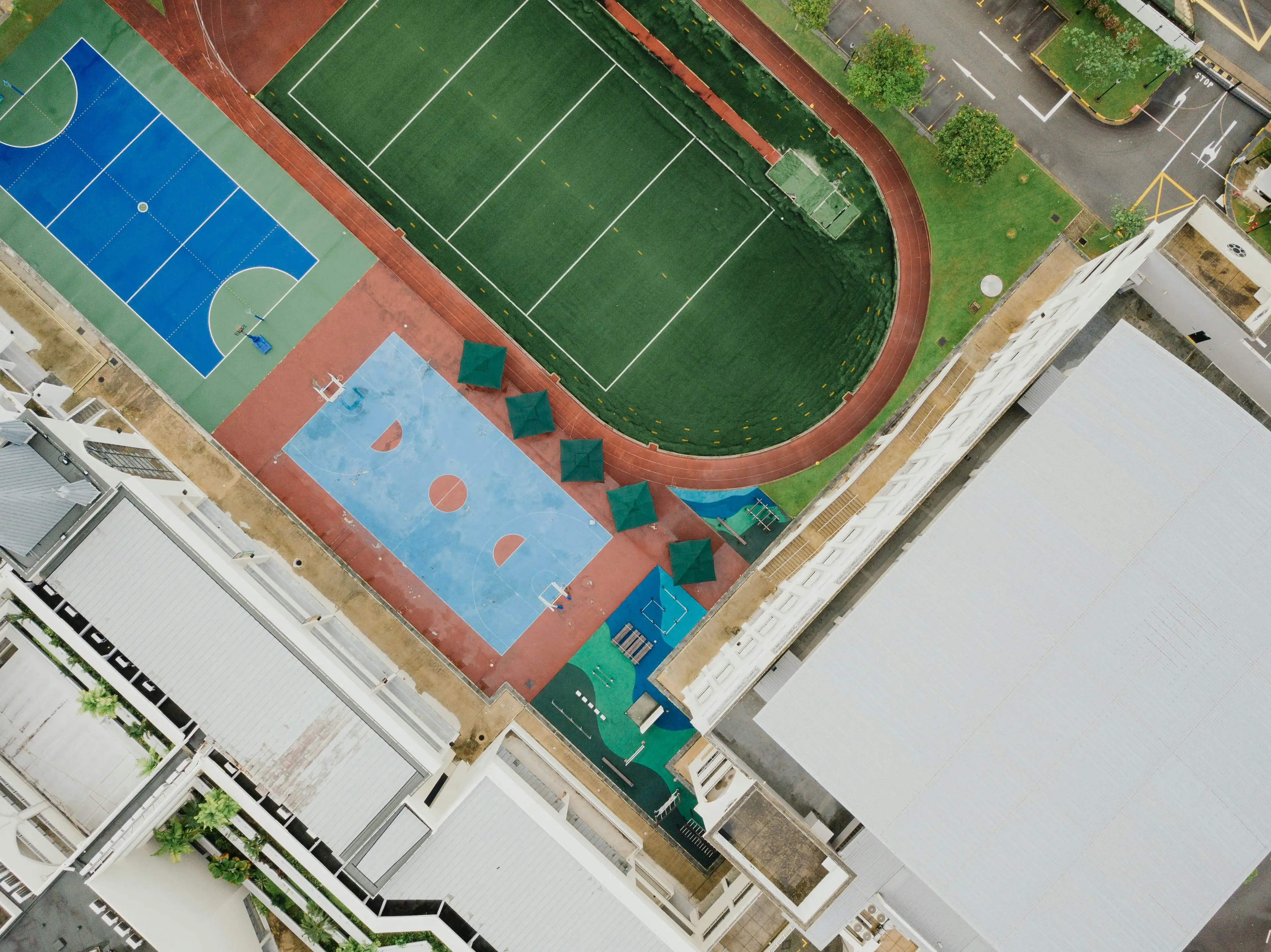 Sports fields